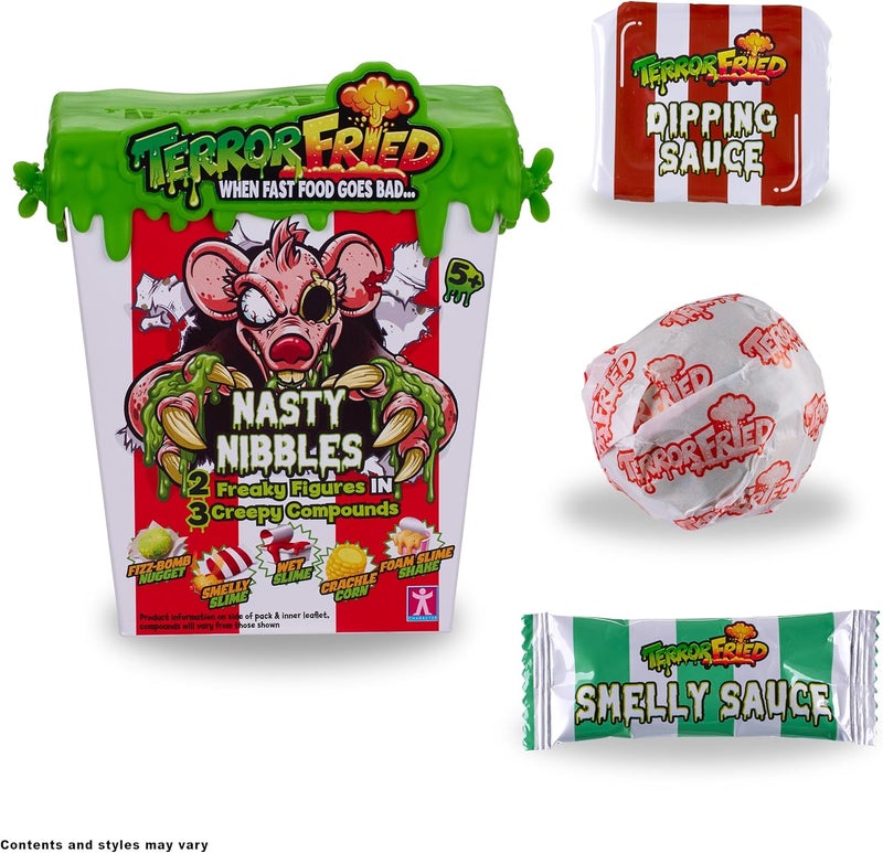Terror Fried 08091 Nasty Nibbles, Gross collectables with Slime, Boys Aged 4-10, Multiple Compound Play, Multicolour - Image 2
